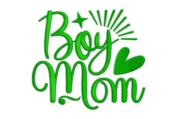 Boy Mom Embroidery Design Review for Boutique Apparel