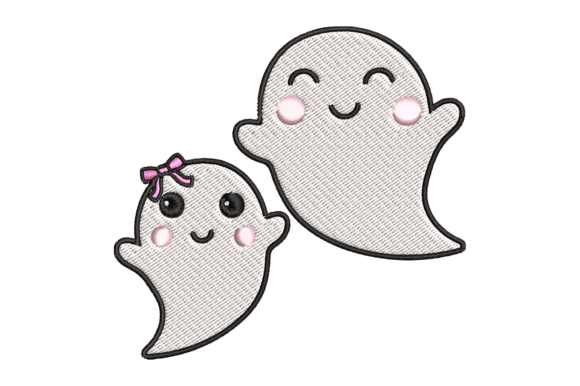 Cute Ghosts Embroidery Review