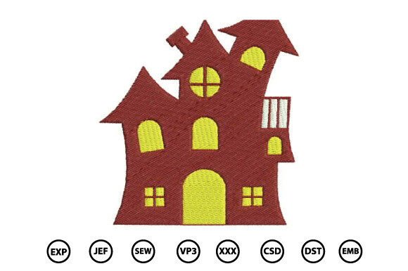 Halloween House Embroidery Review