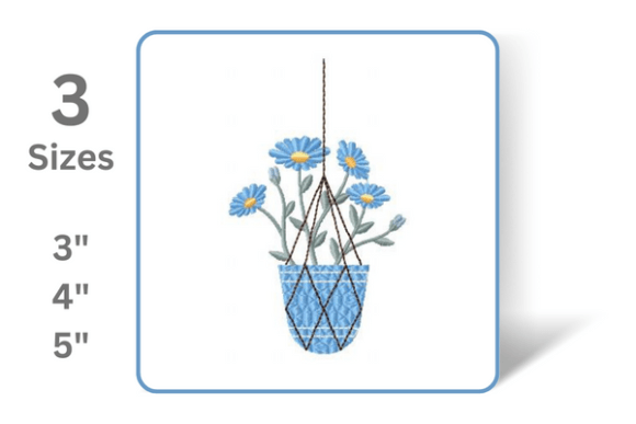 Hanging Flower Embroidery Review