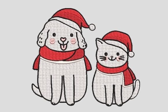 Happy Christmas White Cats: A Designer's Review for Market Sellers