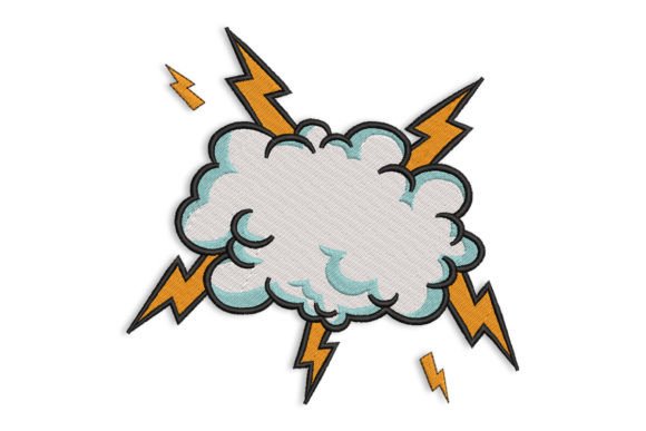 Lightning Cloud Embroidery Review for Real Projects