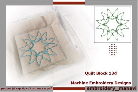 Quilt Block 13d: A Seller's Review for Small Shop Products