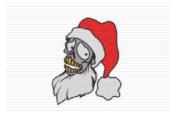 Scary Skull Christmas Hat Santa Design Review