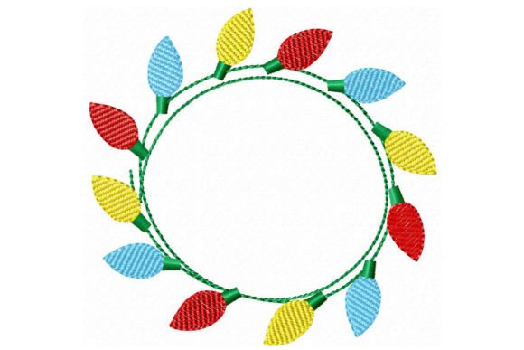 Sketch Style Christmas Lights Frame Review