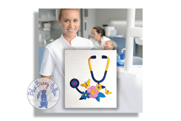 Stethoscope with Flowers: A Boutique Sweatshirt Design Review